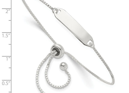 Sterling silver bar bracelet, further view