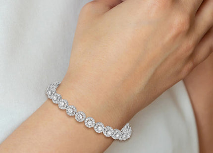 Sterling Silver Bracelets Style QG4781 - Classique Jewelry Inc.
