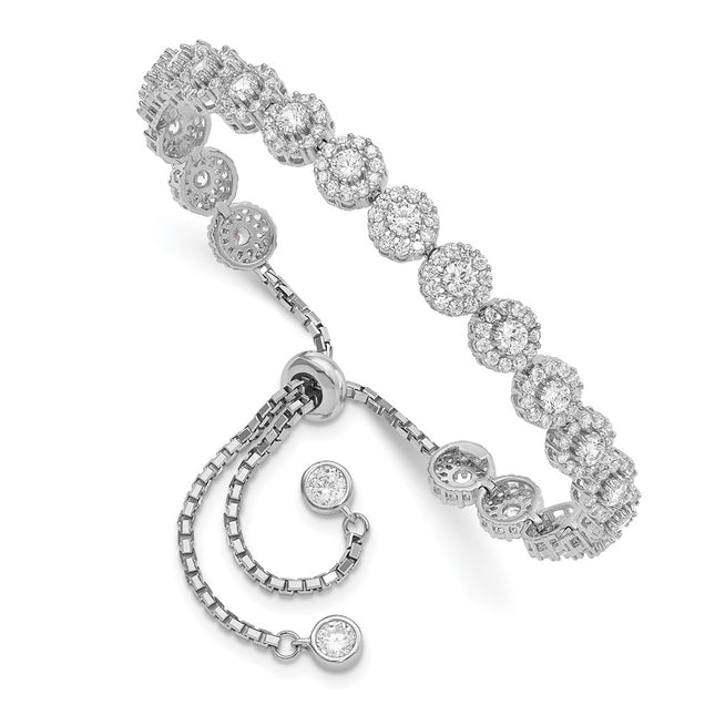 Sterling Silver Bracelets Style QG4781 - Classique Jewelry Inc.