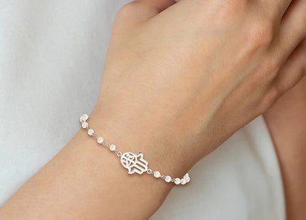 Sterling Silver Bracelets Style QG4790 - Classique Jewelry Inc.