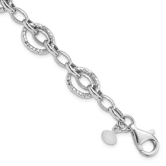 Sterling Silver Bracelets Style QG4841 - Classique Jewelry Inc.