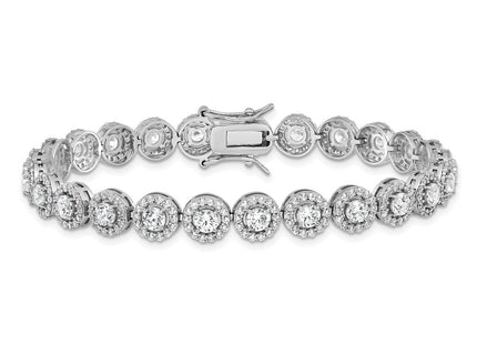 Sterling Silver Bracelets Style QG4875 - Classique Jewelry Inc.