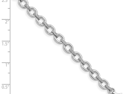 Sterling Silver Bracelets Style QG4880 - Classique Jewelry Inc.