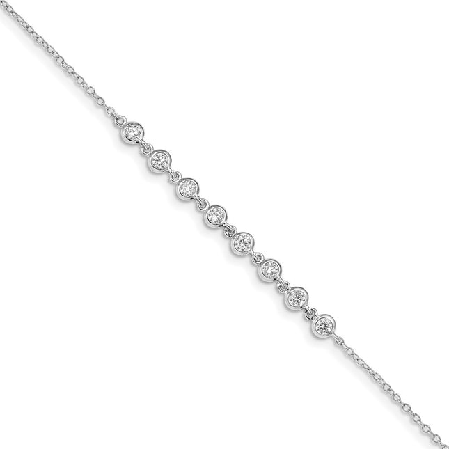 Sterling Silver Bracelets Style QG4884 - Classique Jewelry Inc.