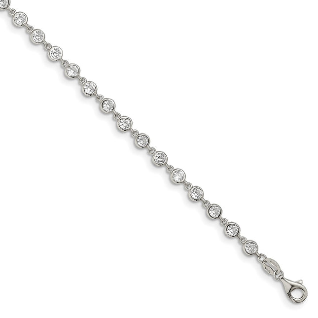 Sterling Silver Bracelets Style QG4885 - Classique Jewelry Inc.