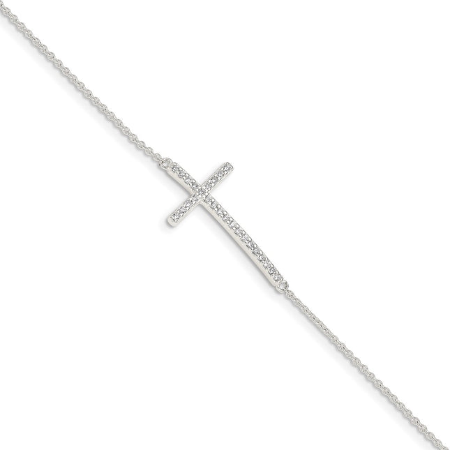 Sterling Silver Bracelets Style QG4893 - Classique Jewelry Inc.