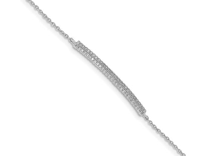 Sterling Silver Bracelets Style QG4897 - Classique Jewelry Inc.