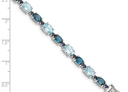 Sterling Silver Bracelets Style QG4907 - Classique Jewelry Inc.