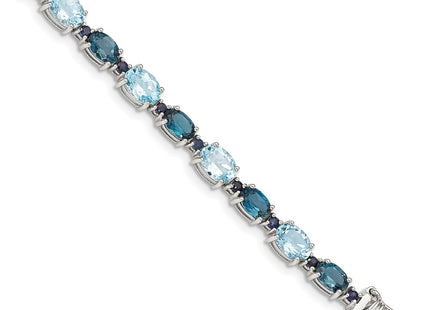 Sterling Silver Bracelets Style QG4907 - Classique Jewelry Inc.