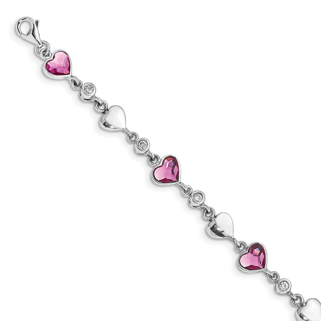 Sterling Silver Bracelets Style QG4913 - Classique Jewelry Inc.