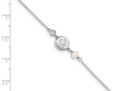 Sterling Silver Bracelets Style QG4946 - Classique Jewelry Inc.