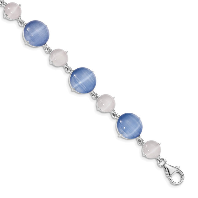 Sterling Silver Bracelets Style QG4958 - Classique Jewelry Inc.