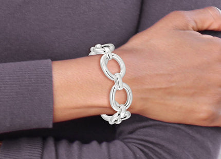 Sterling Silver Bracelets Style QG4987 - Classique Jewelry Inc.