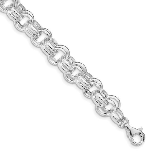 Sterling Silver Bracelets Style QG4989 - Classique Jewelry Inc.