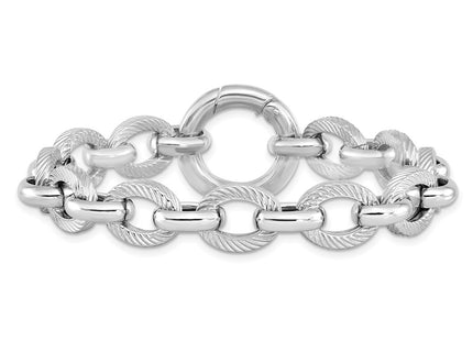 Sterling silver bracelet, another view