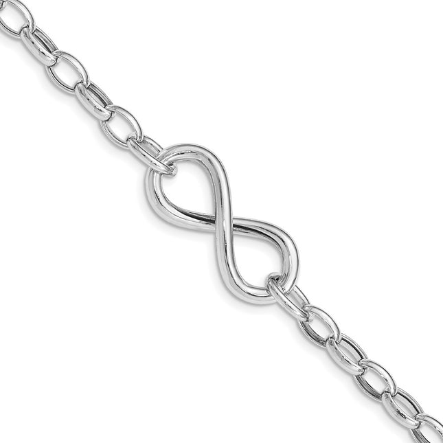 Sterling Silver Bracelets Style QG5014 - Classique Jewelry Inc.