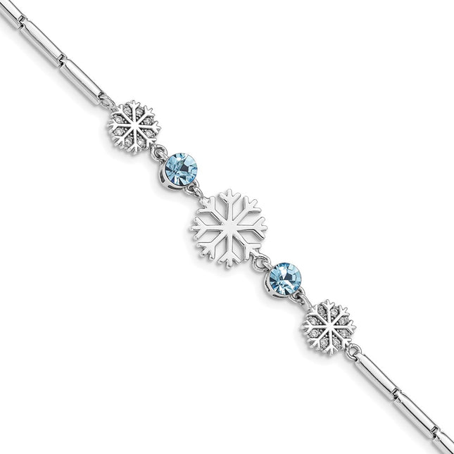 Sterling Silver Bracelets Style QG5038 - Classique Jewelry Inc.