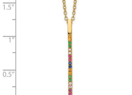 Sterling Silver Jewelry Style QG5049GP - Classique Jewelry Inc.