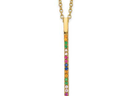Sterling Silver Jewelry Style QG5049GP - Classique Jewelry Inc.