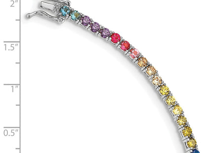 Sterling Silver Bracelets Style QG5051 - Classique Jewelry Inc.