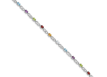 Sterling Silver Bracelets Style QG5061 - Classique Jewelry Inc.