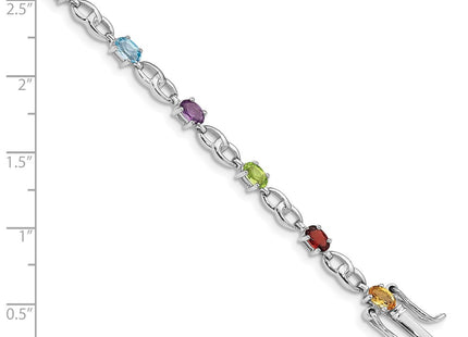 Sterling Silver Bracelets Style QG5061 - Classique Jewelry Inc.