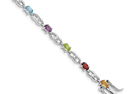 Sterling Silver Bracelets Style QG5061 - Classique Jewelry Inc.