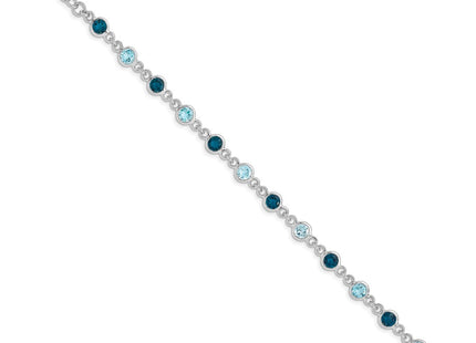 Sterling Silver Bracelets Style QG5067 - Classique Jewelry Inc.