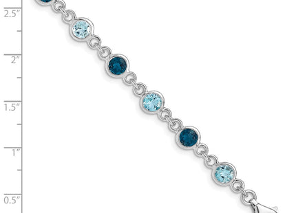 Sterling Silver Bracelets Style QG5067 - Classique Jewelry Inc.