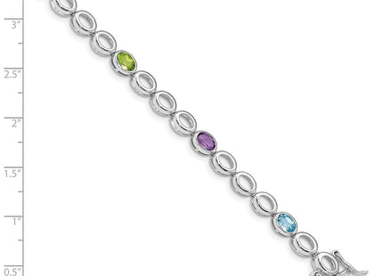 Sterling Silver Bracelets Style QG5068 - Classique Jewelry Inc.