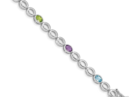 Sterling Silver Bracelets Style QG5068 - Classique Jewelry Inc.