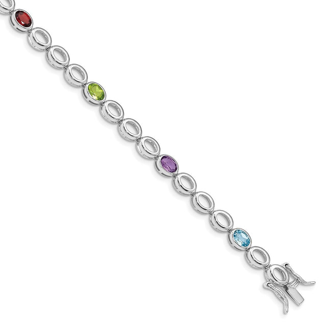 Sterling Silver Bracelets Style QG5068 - Classique Jewelry Inc.