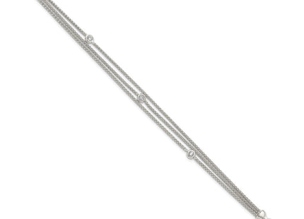 Sterling Silver Bracelets Style QG5073 - Classique Jewelry Inc.