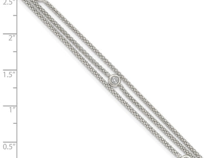 Sterling Silver Bracelets Style QG5073 - Classique Jewelry Inc.