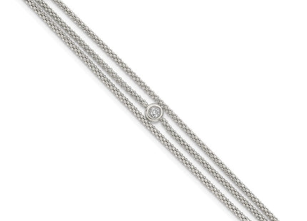 Sterling Silver Bracelets Style QG5073 - Classique Jewelry Inc.