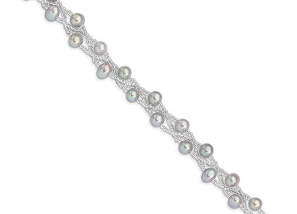 Sterling Silver Bracelets Style QG5085 - Classique Jewelry Inc.