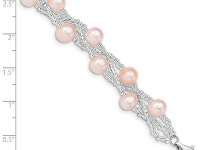 Sterling Silver Bracelets Style QG5086 - Classique Jewelry Inc.