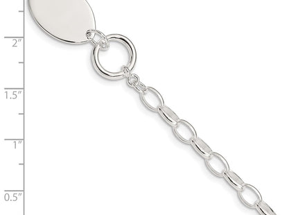 Sterling Silver Bracelets Style QG516 - Classique Jewelry Inc.