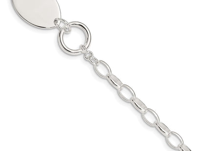 Sterling Silver Bracelets Style QG516 - Classique Jewelry Inc.