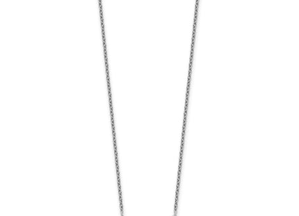 Sterling silver necklace, alternate view
