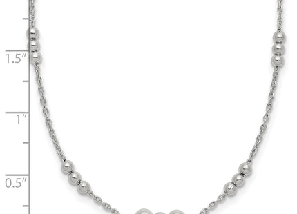 Sterling silver necklace, additional view