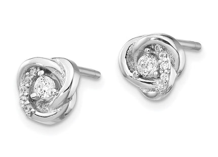 Sterling Silver Earrings Style QG5611SET - Classique Jewelry Inc.