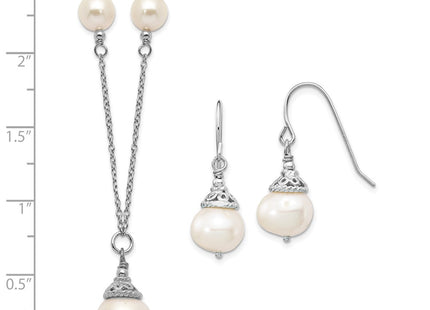 Sterling Silver Earrings Style QG5612SET - Classique Jewelry Inc.
