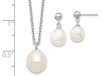Sterling Silver Earrings Style QG5615SET - Classique Jewelry Inc.