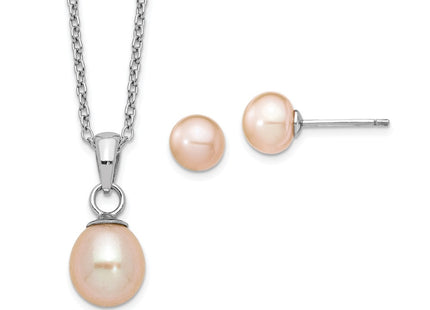 Sterling Silver Earrings Style QG5657SET - Classique Jewelry Inc.