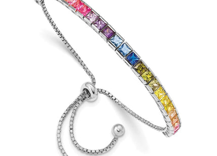 Sterling Silver Bracelets Style QG5661 - Classique Jewelry Inc.