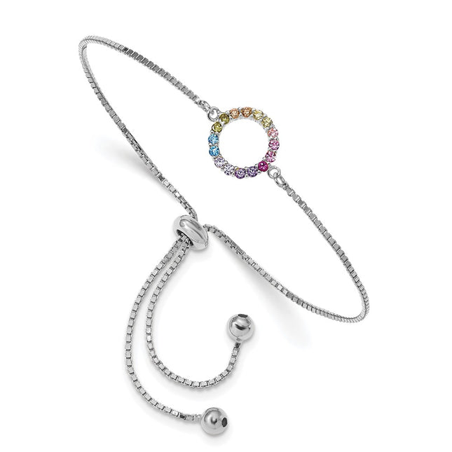 Sterling Silver Bracelets Style QG5665 - Classique Jewelry Inc.