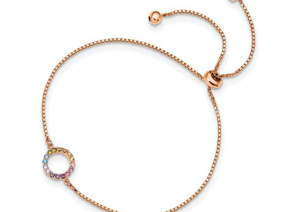 Sterling Silver Bracelets Style QG5665RP - Classique Jewelry Inc.