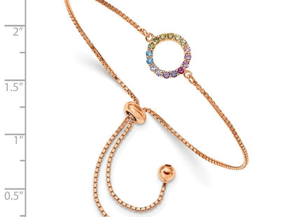 Sterling Silver Bracelets Style QG5665RP - Classique Jewelry Inc.