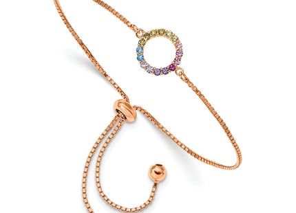 Sterling Silver Bracelets Style QG5665RP - Classique Jewelry Inc.